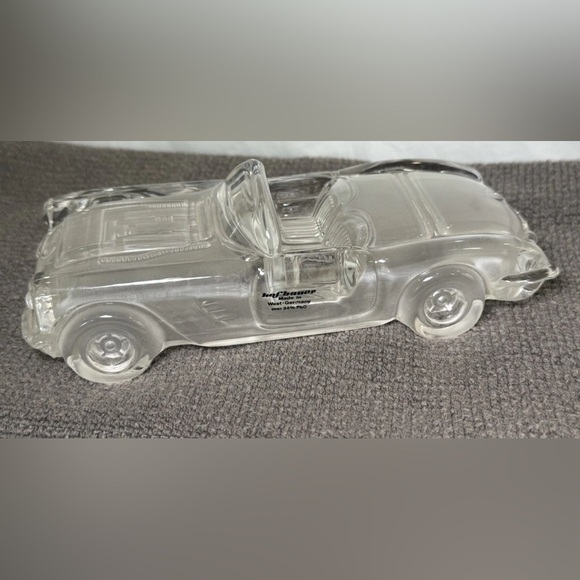 Magic Crystal Hofbauer 1959 Corvette W. Germany 24% PbO Lead Crystal Paperweight - Picture 1 of 9